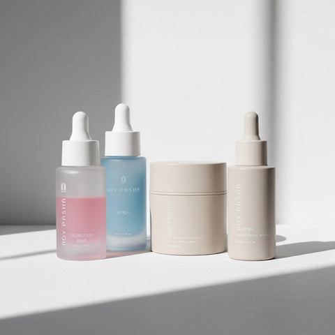 Glow Boost Kit - שגרת זוהר מתקדמת לעור חיוני, חלק וקורן